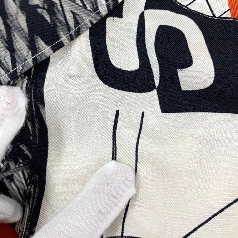 Versace Color-Block Pattern Printed Collared Sing… - image 8